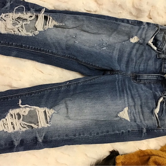 EUNINA- size 7 MID RISE girlfriend FRANKIE women’s denim jeans - Picture 8 of 8